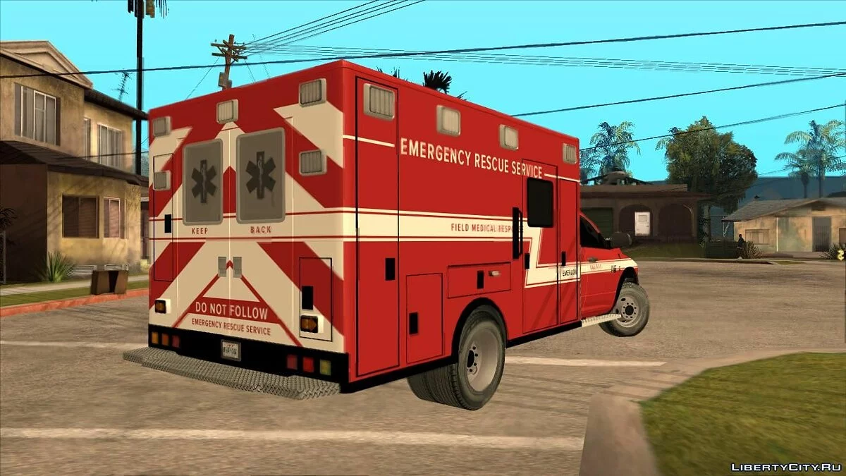 Dodge Ram Rescue Ambulance / GTA San Andreas
