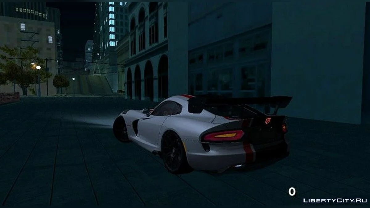 Dodge Viper ACR 2017 / GTA San Andreas