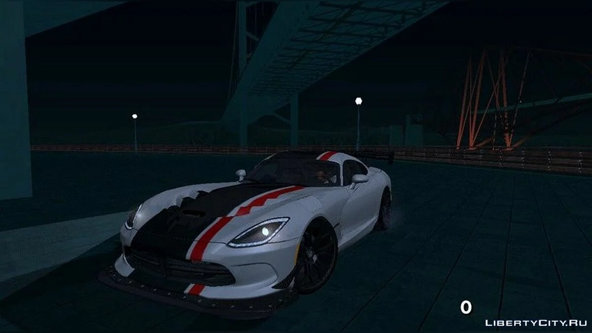 Dodge Viper ACR 2017 / GTA San Andreas