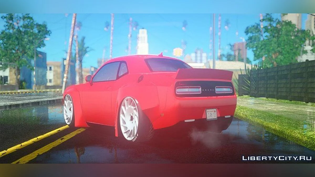 Dodge Challenger SRT Hellcat Rocket Bunny Works 2015 / GTA San Andreas