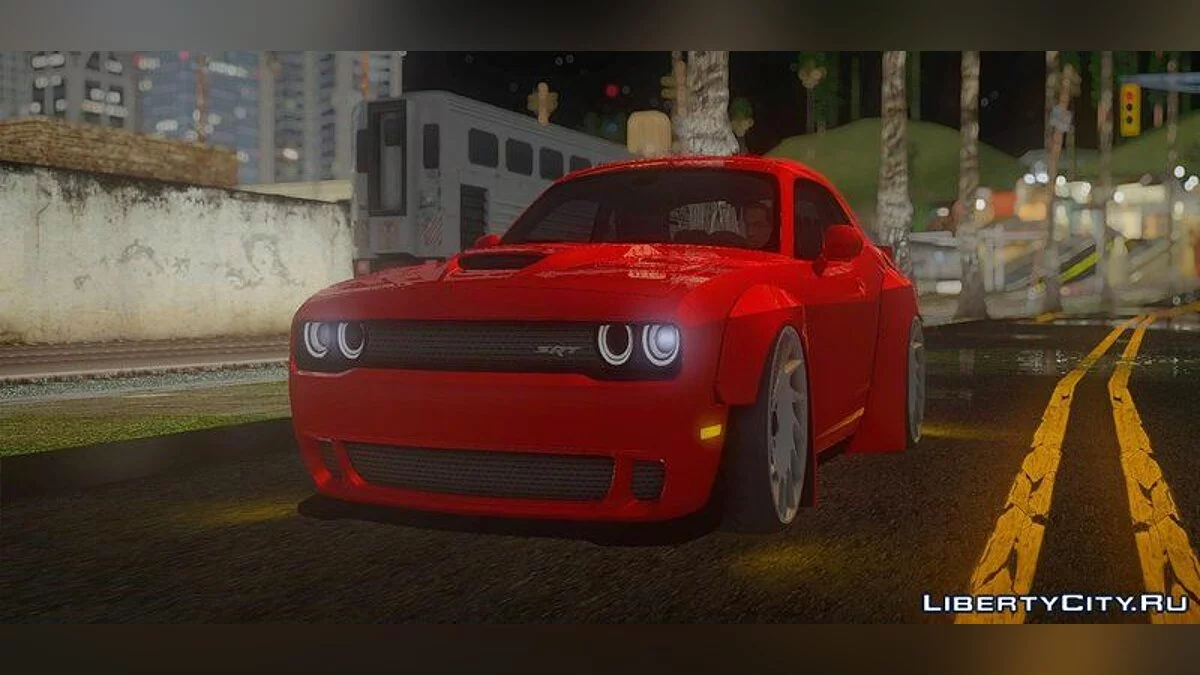 Dodge Challenger SRT Hellcat Rocket Bunny Works 2015 / GTA San Andreas