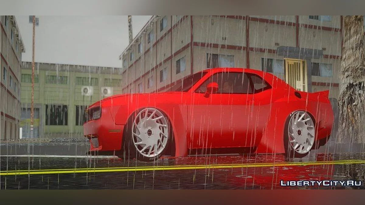 Dodge Challenger SRT Hellcat Rocket Bunny Works 2015 / GTA San Andreas