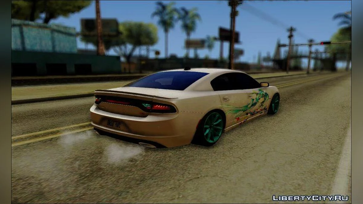 Dodge Charger RT 2015 Hatsune Miku / GTA San Andreas