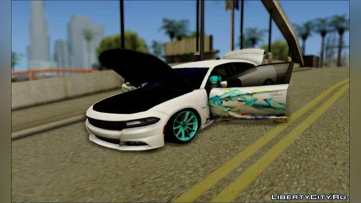 Dodge Charger RT 2015 Hatsune Miku / GTA San Andreas