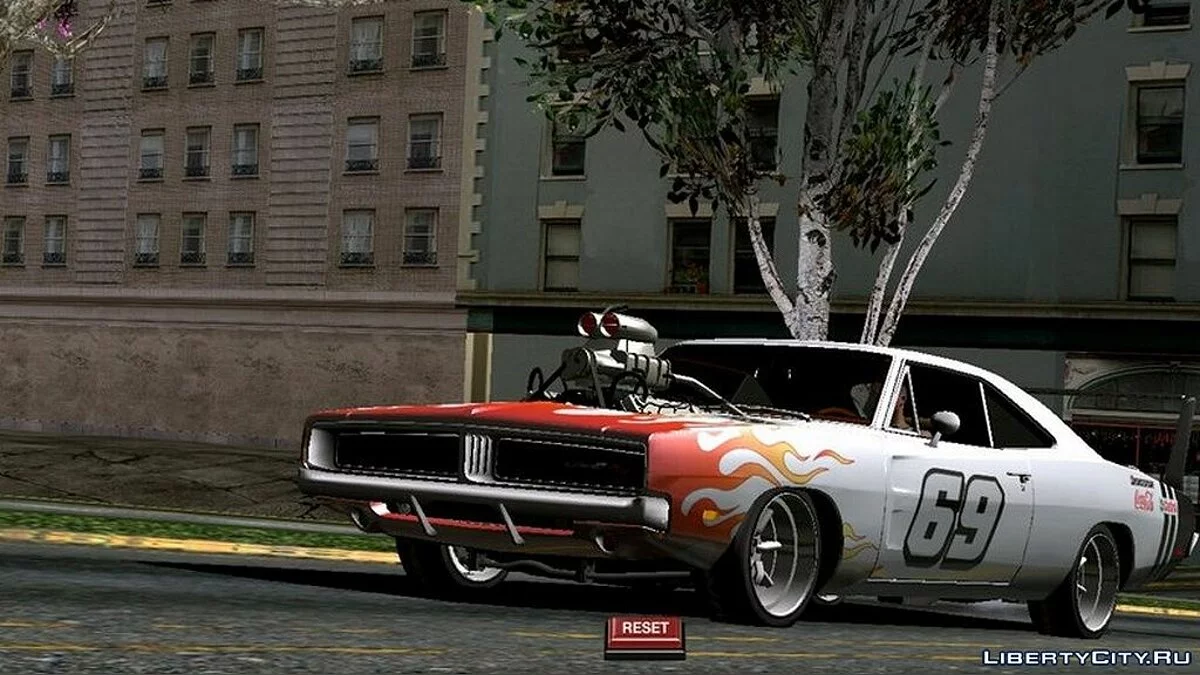 Dodge Charger 69 R/T 1969 года / GTA San Andreas