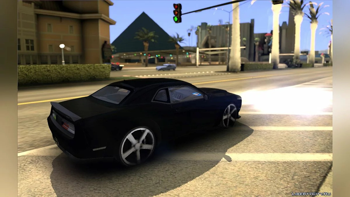 Dodge Challenger do Tj Gamer do Vida de Jovem / GTA San Andreas