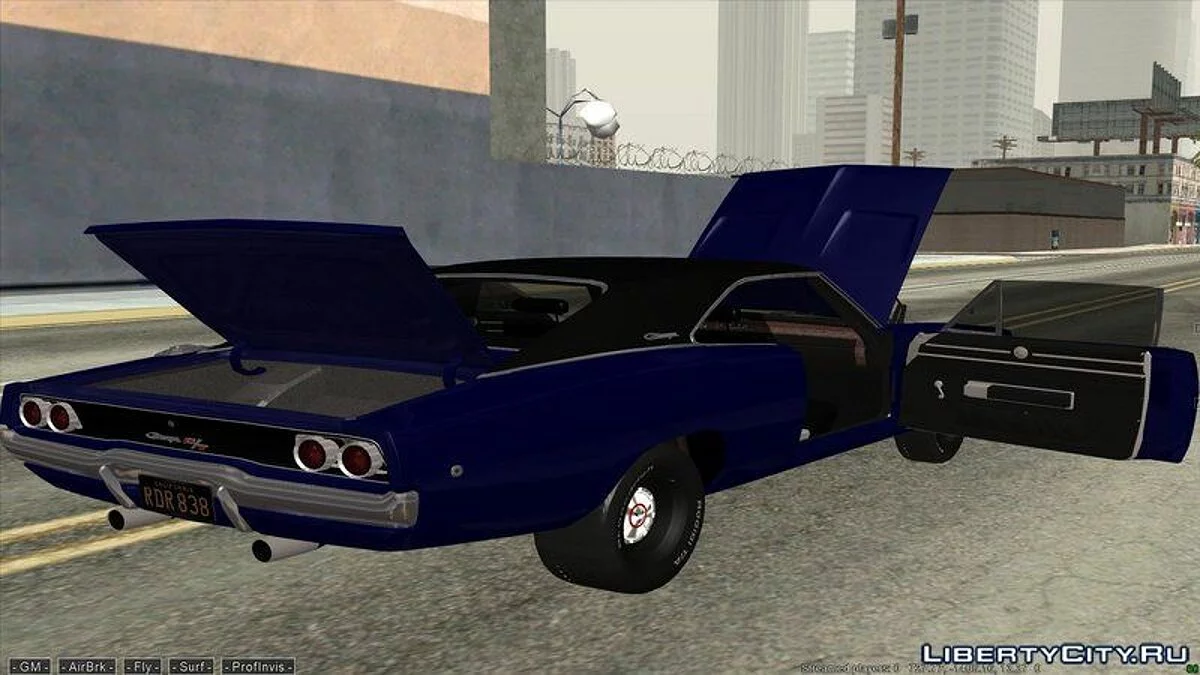 Dodge Charger 1968 / GTA San Andreas