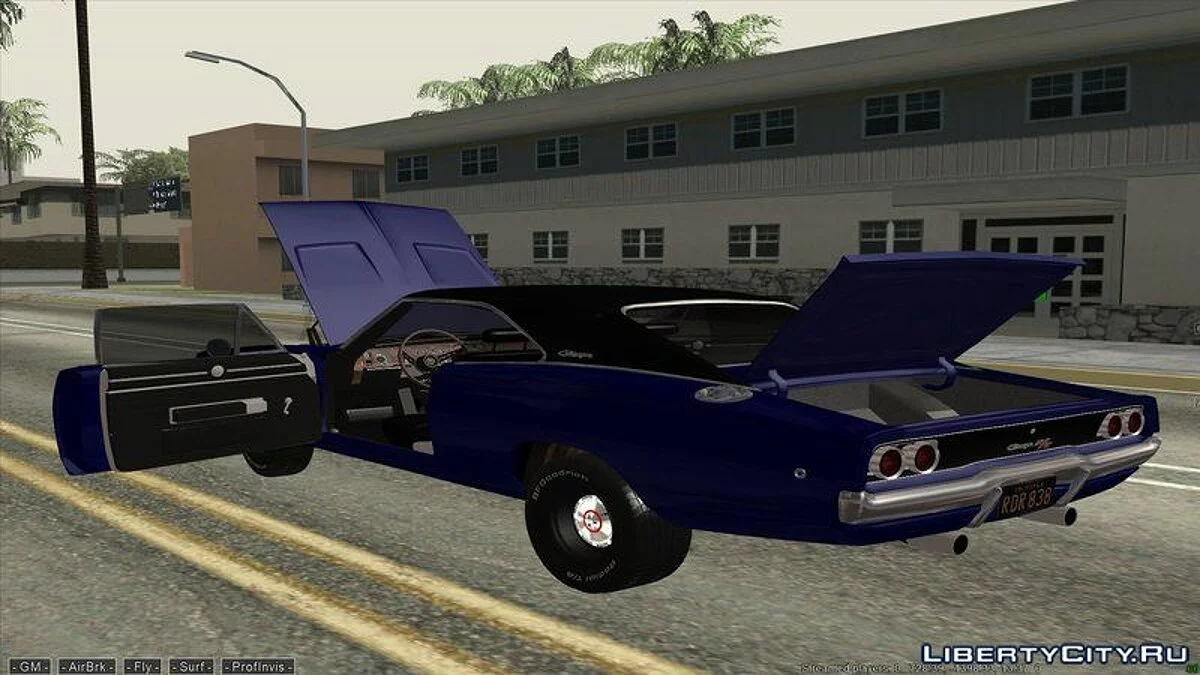 Dodge Charger 1968 / GTA San Andreas