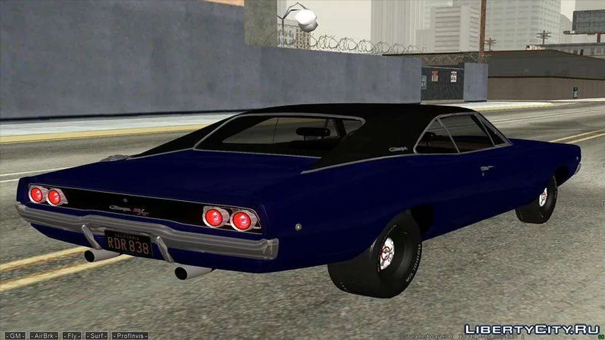 Dodge Charger 1968 / GTA San Andreas