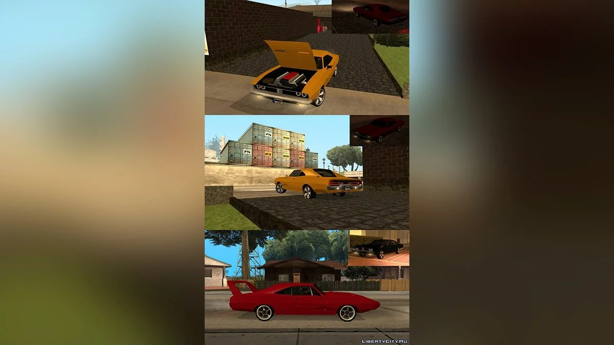 Тюнингуемый Dodge Charger (IVF) (Blade) / GTA San Andreas