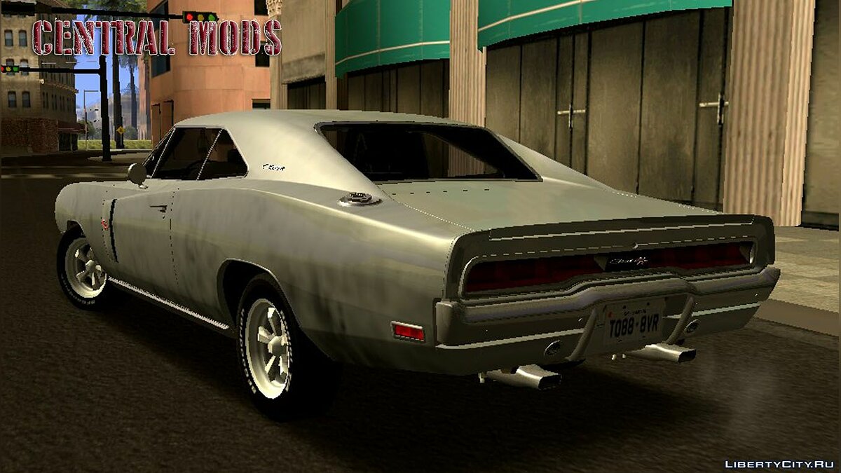 Скачать Dodge Charger RT 1970 + Extras для GTA San Andreas