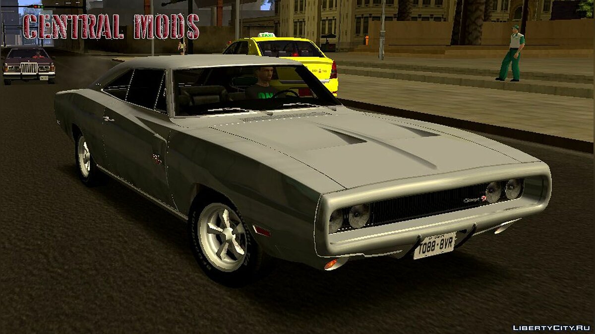 Скачать Dodge Charger RT 1970 + Extras для GTA San Andreas