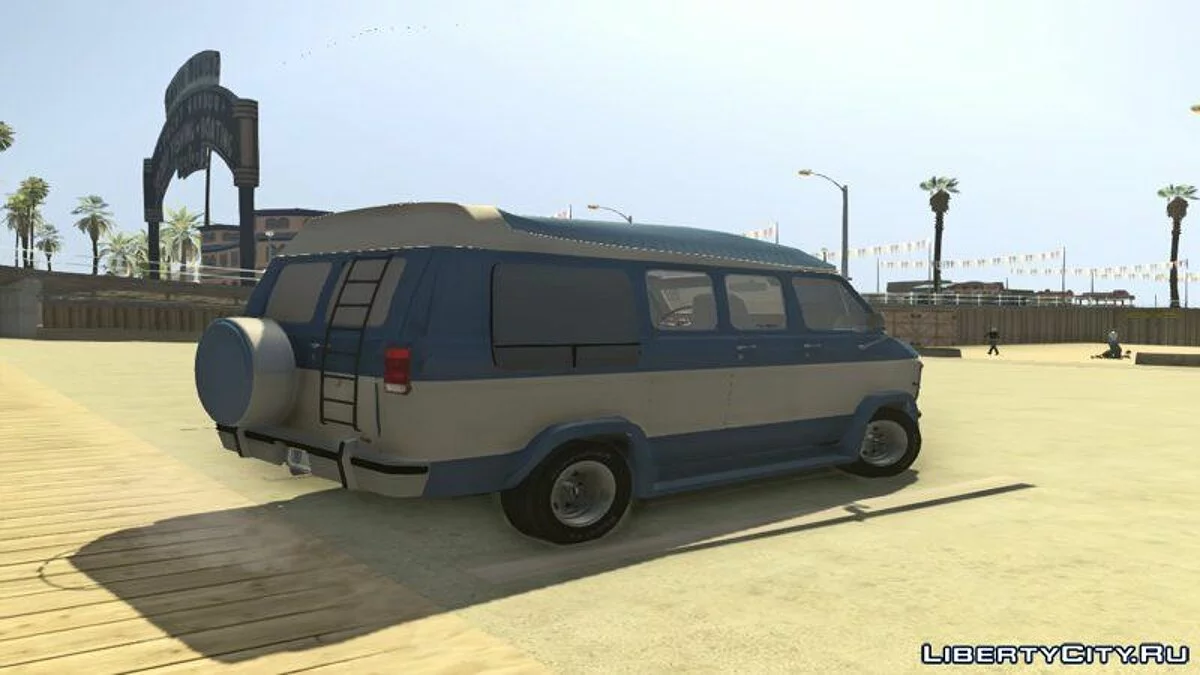 Dodge Ram Van 1989 - Burrito / GTA San Andreas