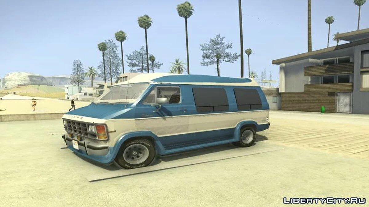 Dodge Ram Van 1989 - Burrito / GTA San Andreas