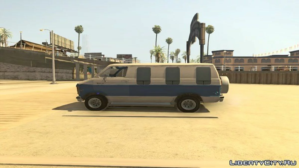 Dodge Ram Van 1989 - Burrito / GTA San Andreas