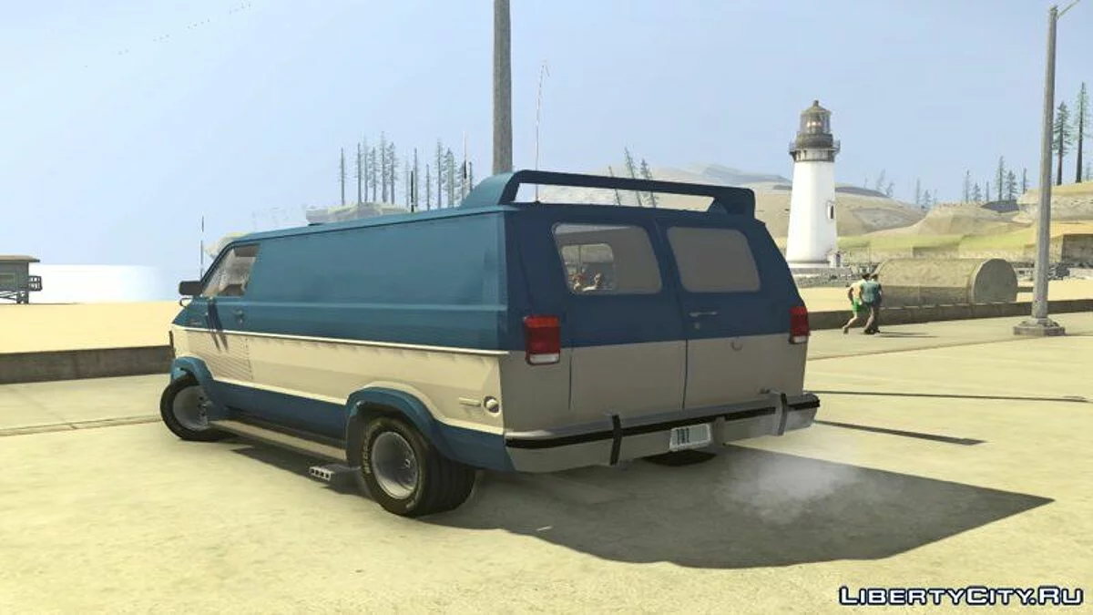 Dodge Ram Van 1989 - Burrito / GTA San Andreas