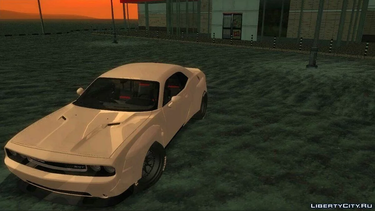 Dodge Challenger SRT на расширении / GTA San Andreas