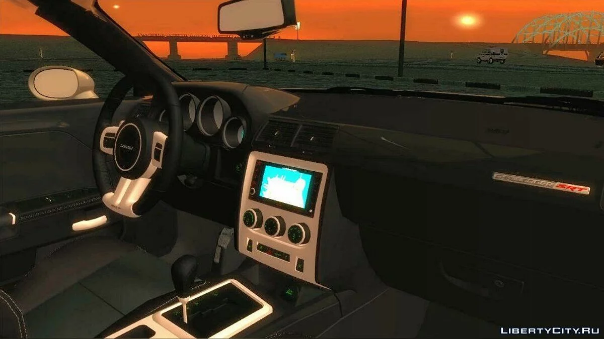 Dodge Challenger SRT на расширении / GTA San Andreas