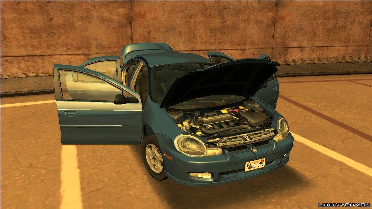 Скачать Dodge Neon 2002 для GTA San Andreas