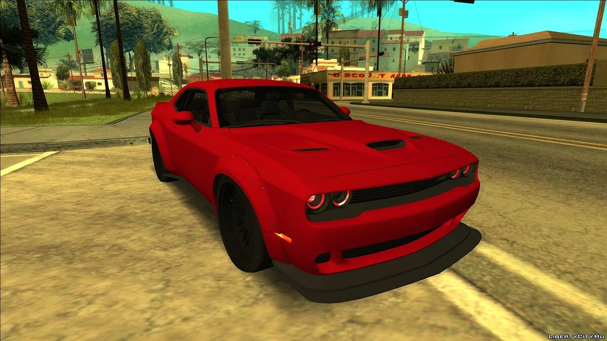 Dodge Challenger Liberty Walk / GTA San Andreas