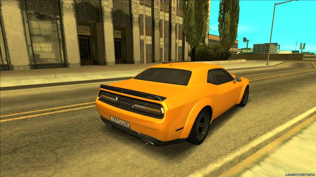 Dodge Challenger — гражданская версия / GTA San Andreas
