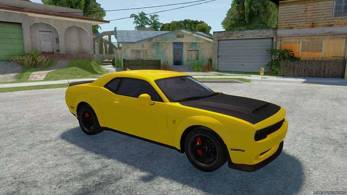 Dodge Challenger SRT Demon 2018 / GTA San Andreas