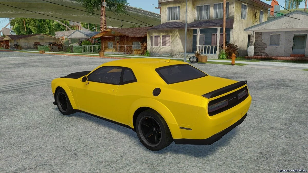 Dodge Challenger SRT Demon 2018 / GTA San Andreas