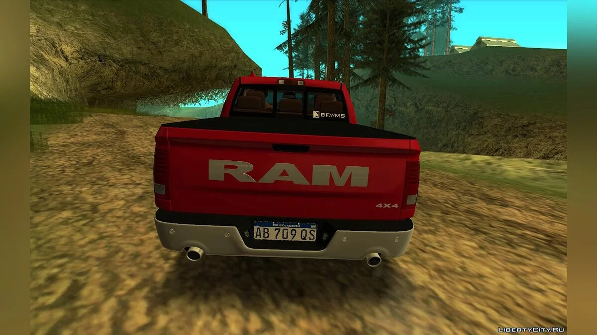 Dodge Ram Laramie 2018 / GTA San Andreas