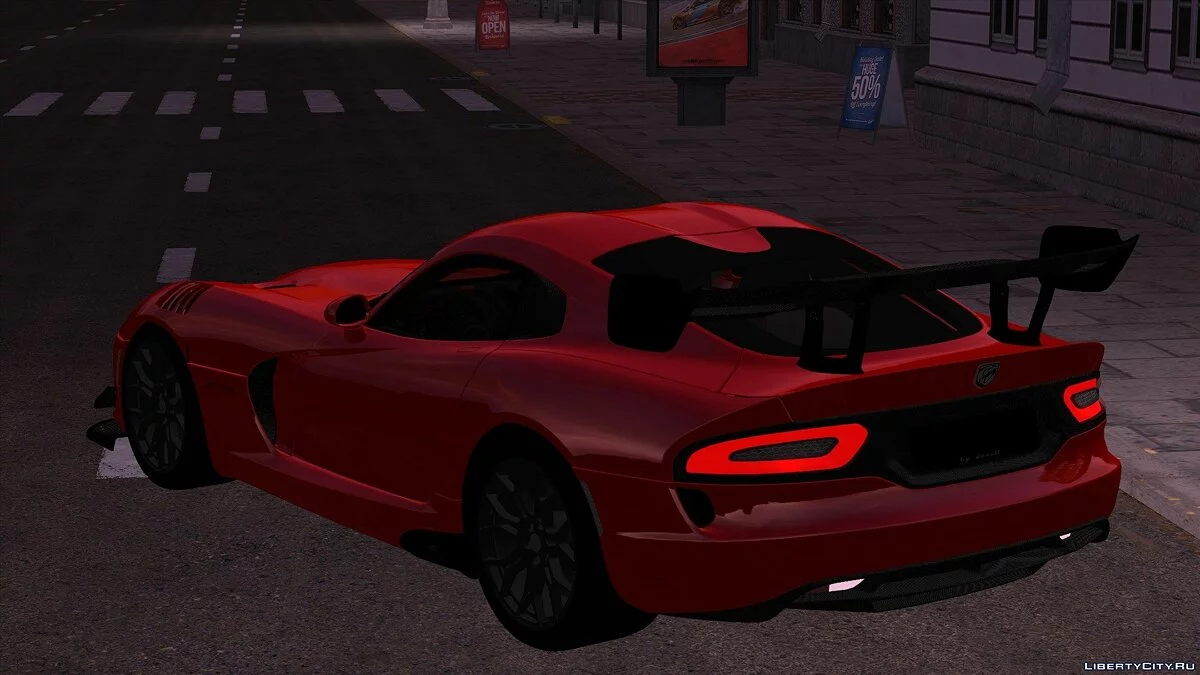 Dodge Viper ACR 2016 / GTA San Andreas