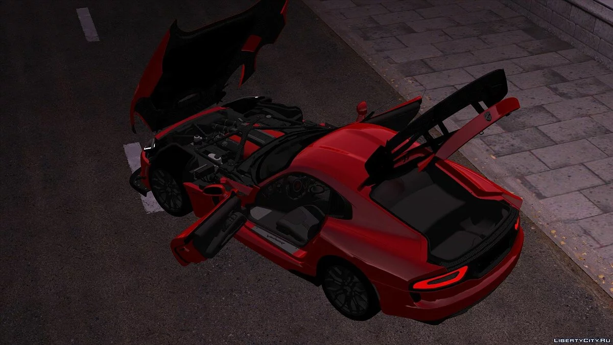 Dodge Viper ACR 2016 / GTA San Andreas