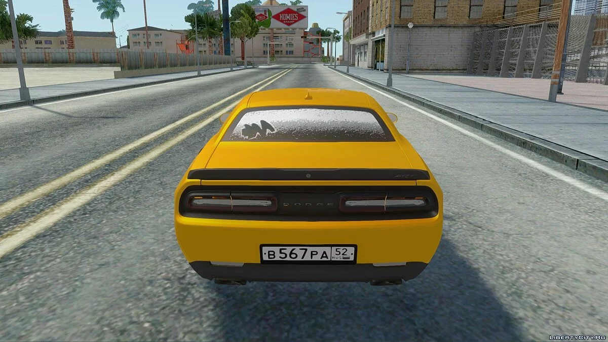 Dodge Challenger SRT Hellcat / GTA San Andreas