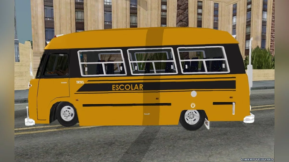 Dodge Bus Escolar (Hotdog) / GTA San Andreas