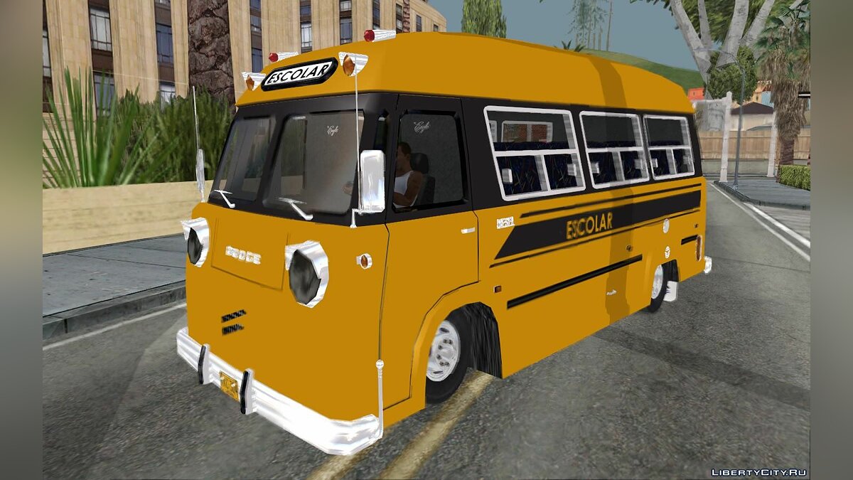 Dodge Bus Escolar (Hotdog) для GTA San Andreas - Картинка #1