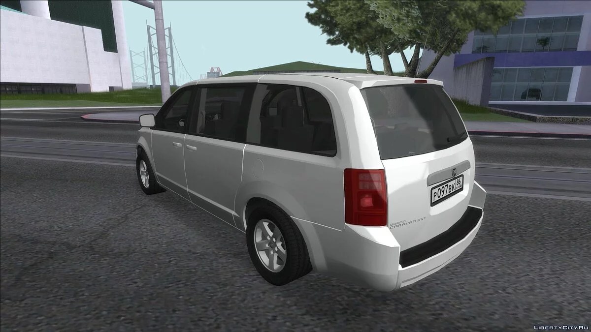 Dodge Caravan— гражданская версия / GTA San Andreas