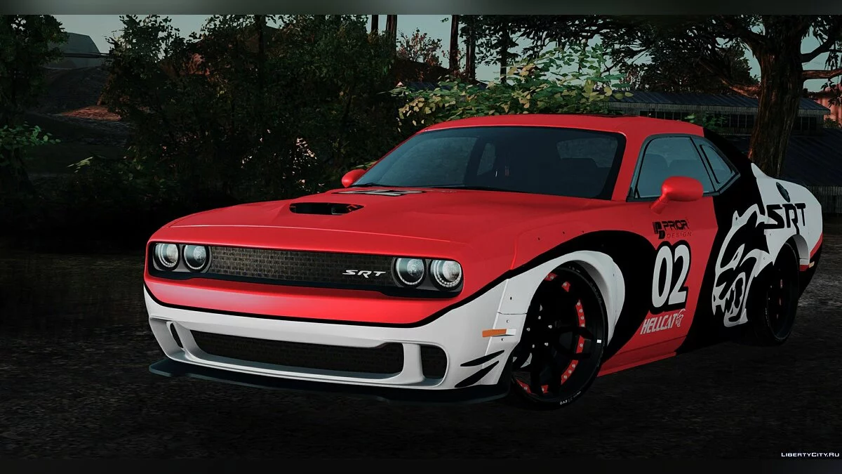 Dodge Challenger SRT Hellcat / GTA San Andreas