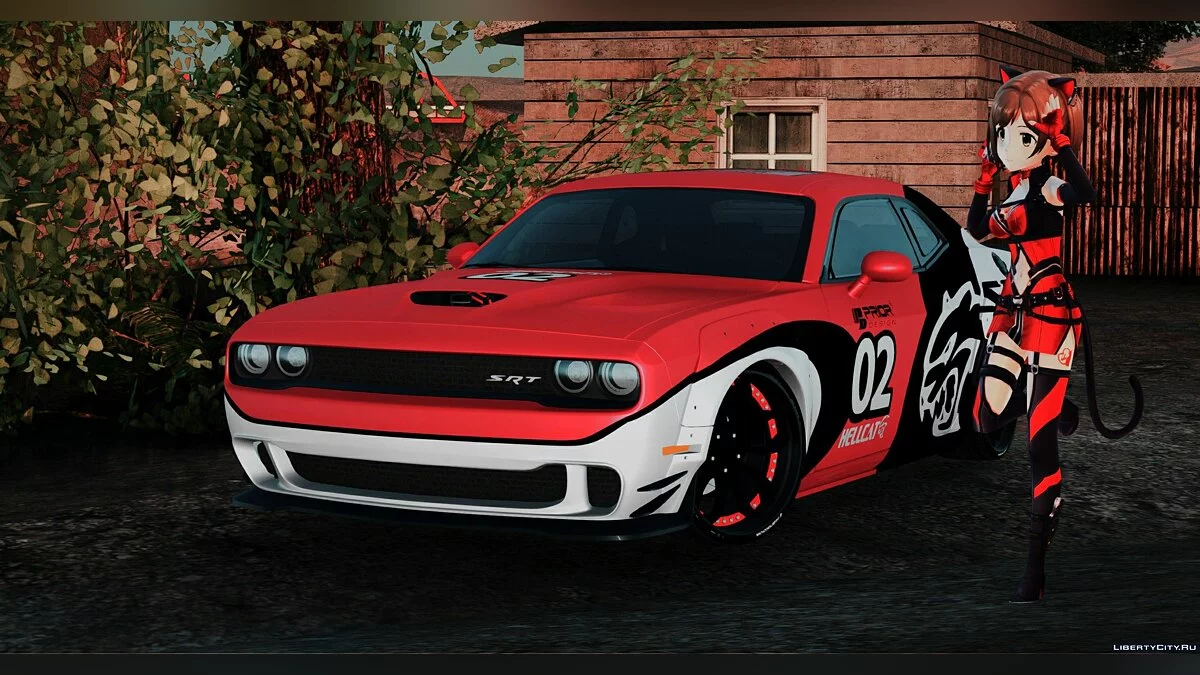 Dodge Challenger SRT Hellcat / GTA San Andreas