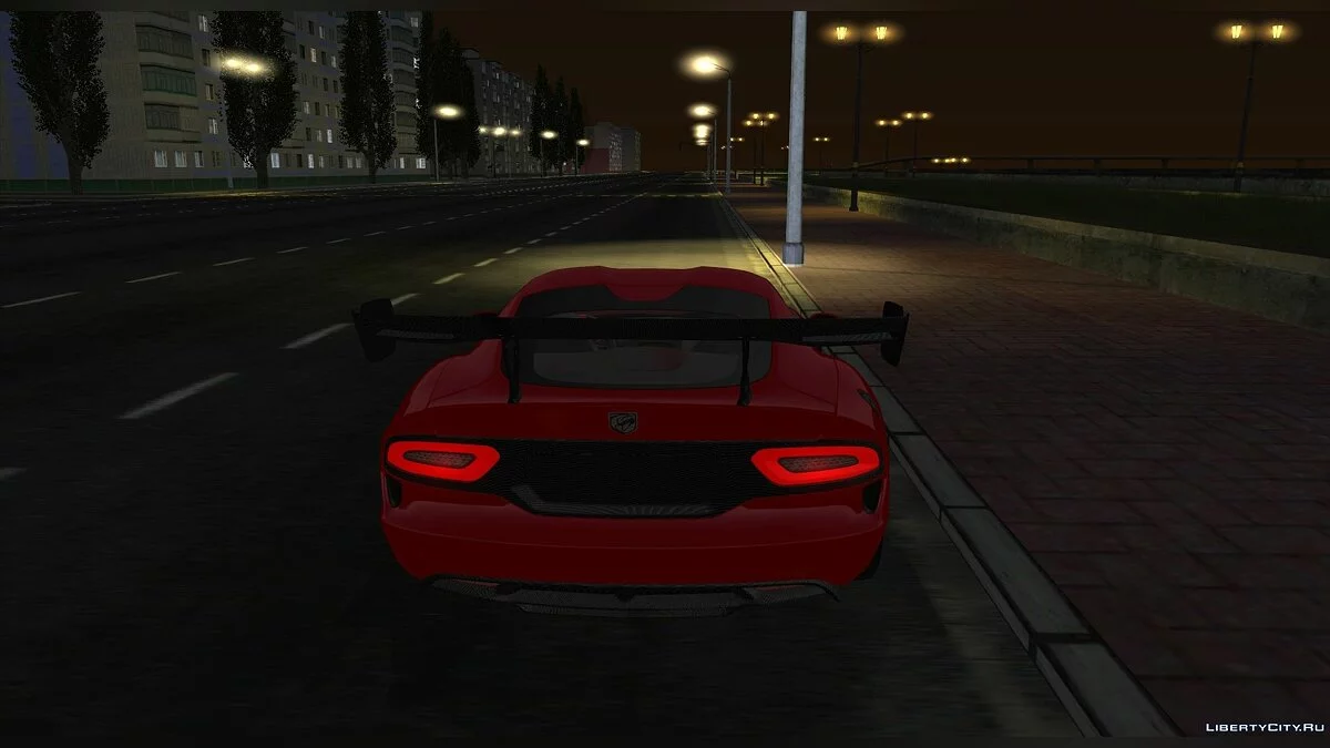 Dodge Viper ACR 2016 / GTA San Andreas