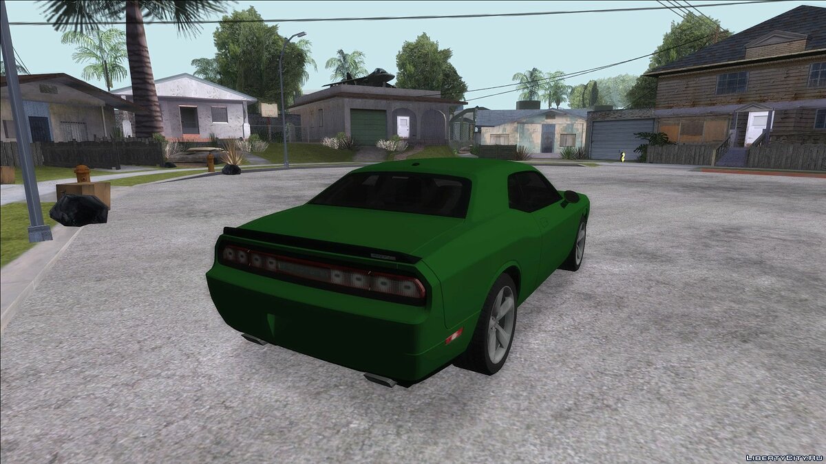 Скачать Dodge Challenger SRT-8 2010 Ben 10 Alien Swarm для GTA San Andreas