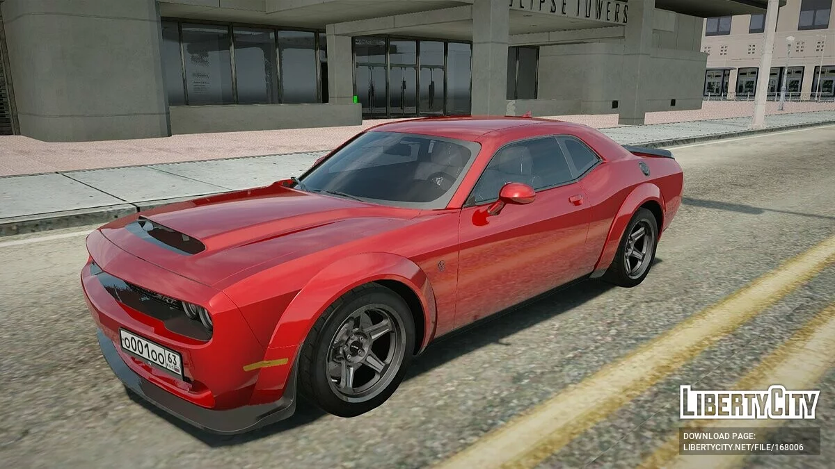 Dodge Challenger SRT Demon / GTA San Andreas