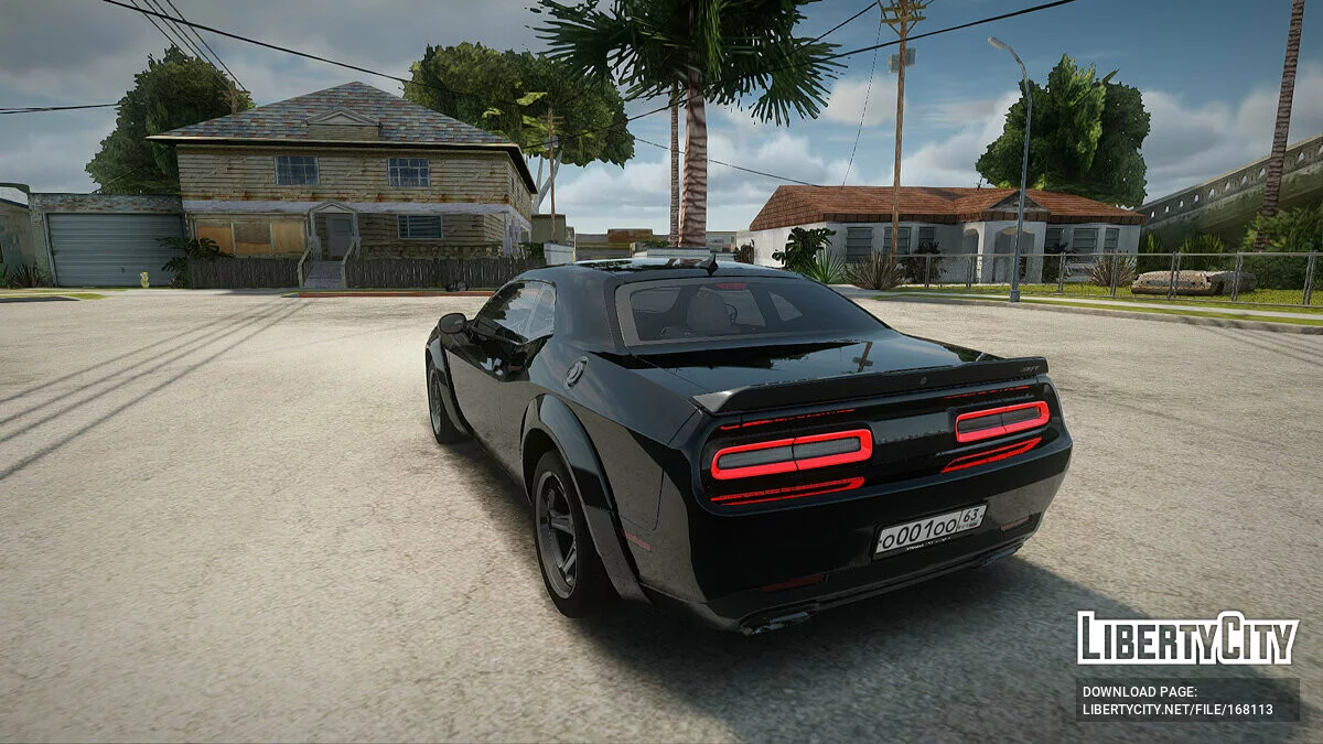 Dodge Challenger SRT Demon / GTA San Andreas