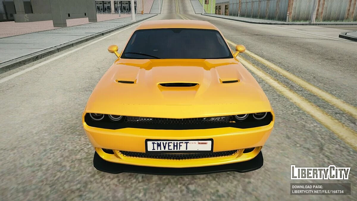 Dodge Challenger SRT Hellcat / GTA San Andreas