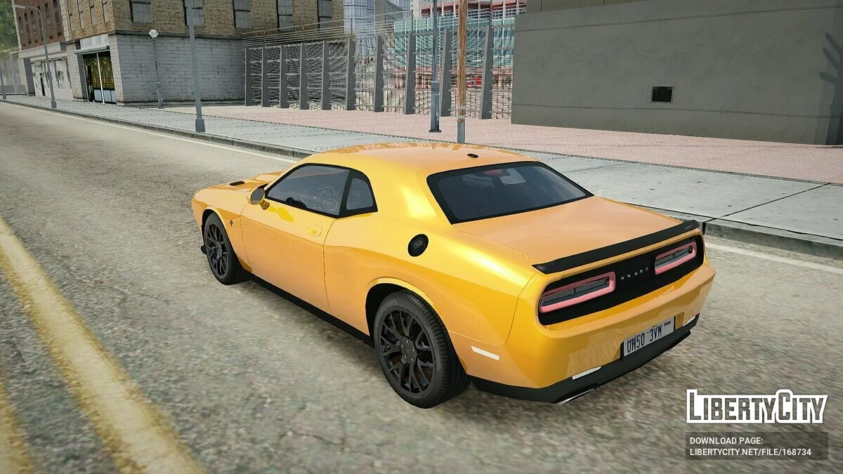 Dodge Challenger SRT Hellcat / GTA San Andreas