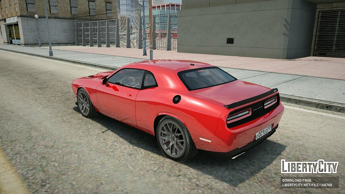 Скачать Dodge Challenger SRT Hellcat для GTA San Andreas