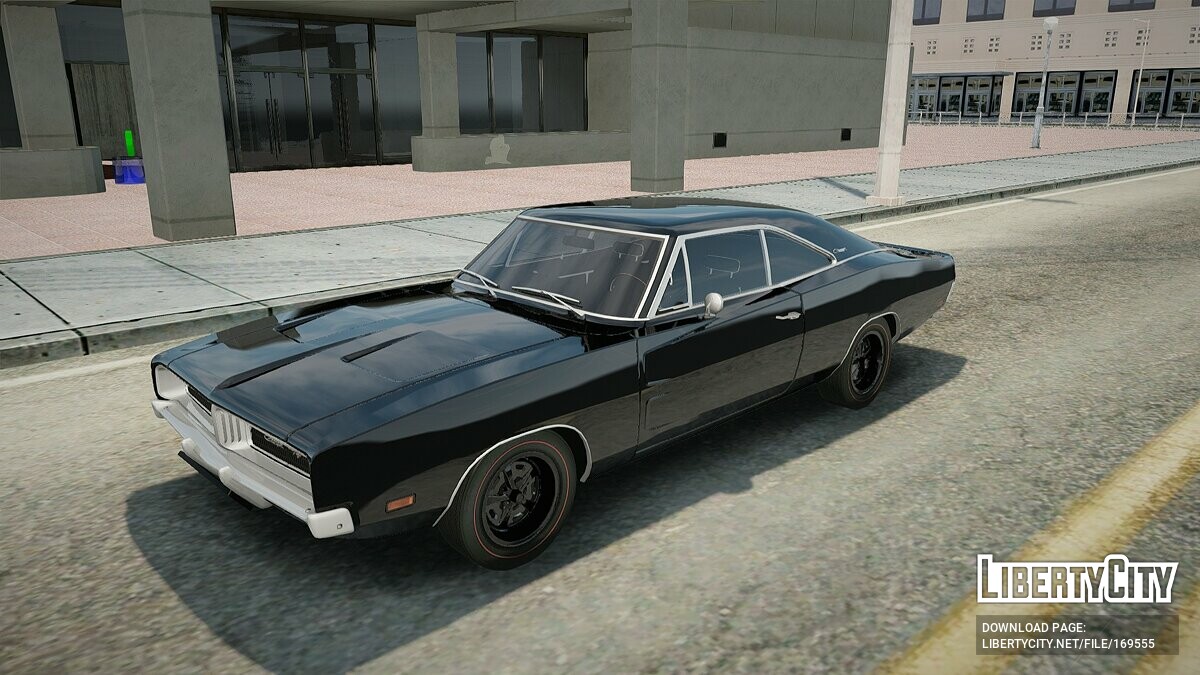 Скачать Dodge Charger R/T 1969 для GTA San Andreas