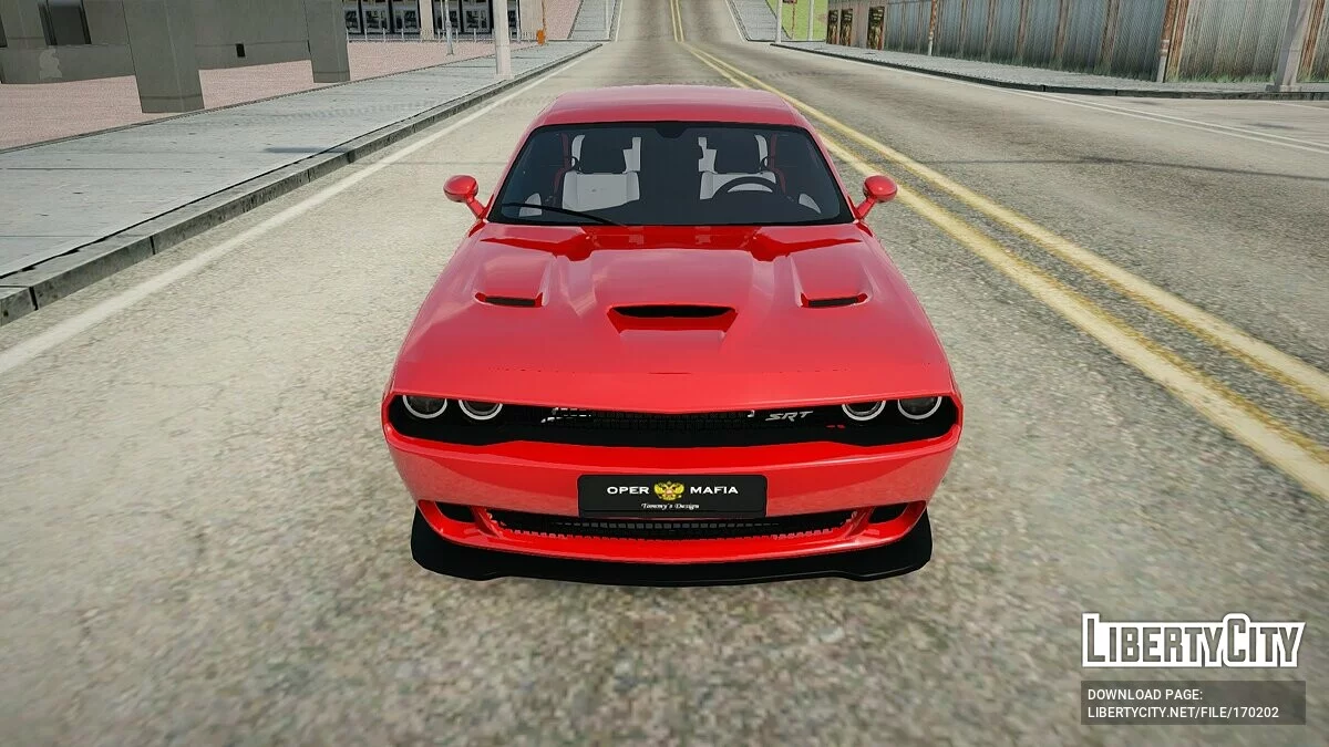 Dodge Challenger SRT Hellcat / GTA San Andreas
