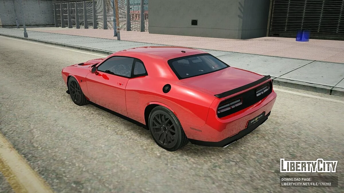 Dodge Challenger SRT Hellcat / GTA San Andreas