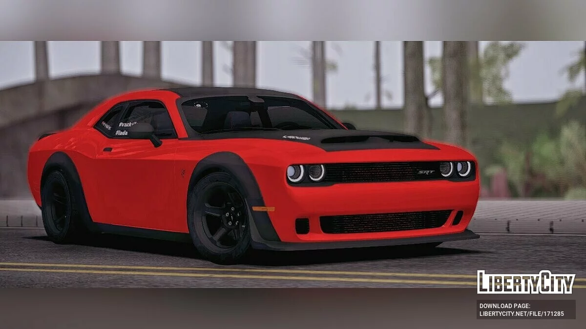 Dodge Challenger SRT Demon / GTA San Andreas