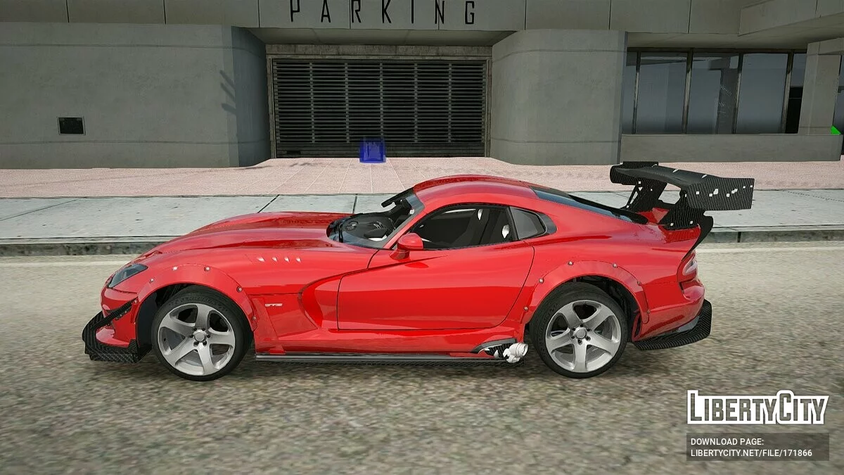 Dodge Viper SRT 2016 / GTA San Andreas