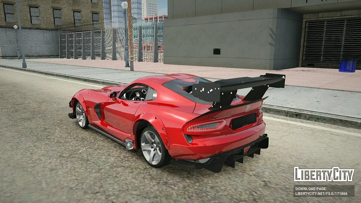 Dodge Viper SRT 2016 / GTA San Andreas