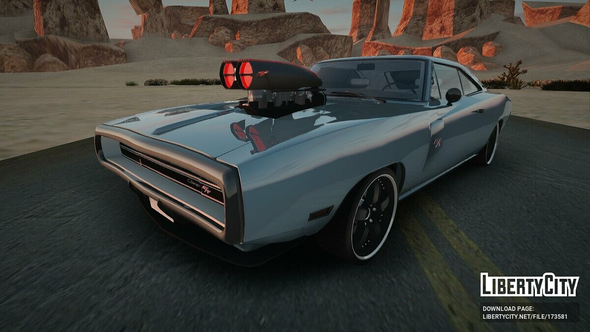 Скачать Dodge Charger R/T 70 для GTA San Andreas